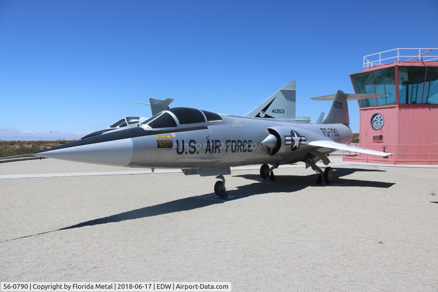 56-0790, Lockheed F-104A Starfighter C/N 187-1078, F-104A