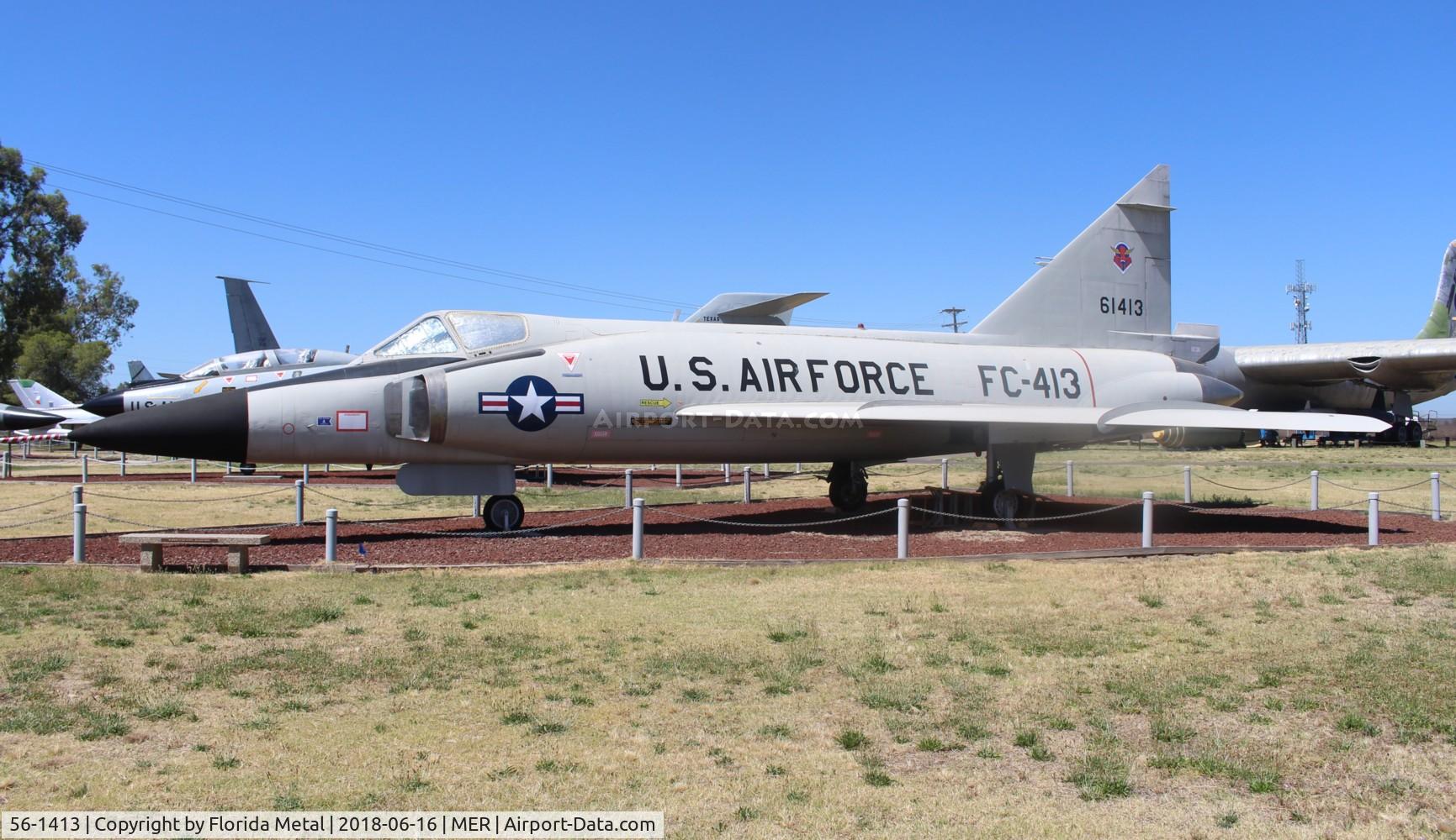 56-1413, 1956 Convair F-102A Delta Dagger C/N 8-10-360, F-102A