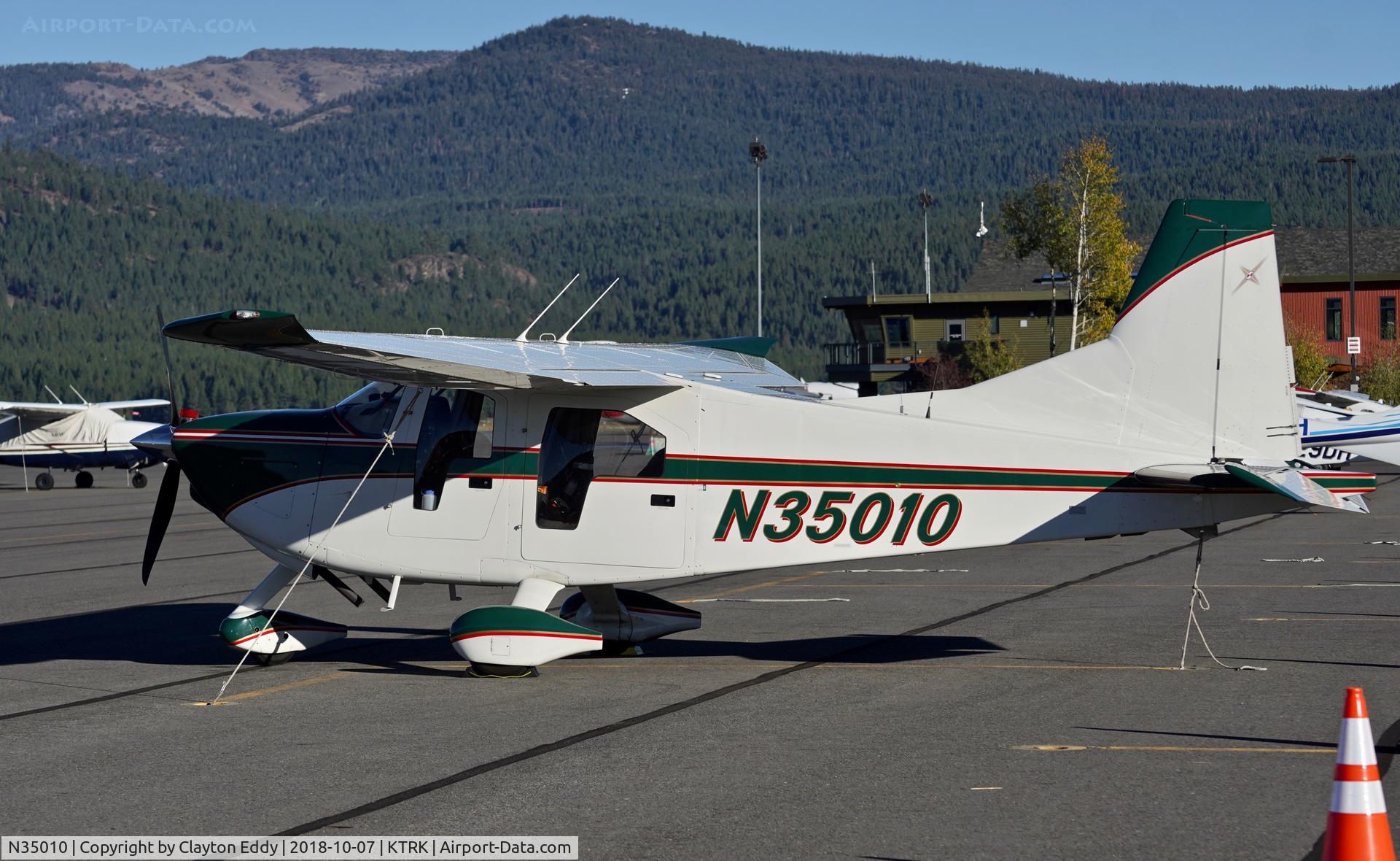N35010, 2012 Found FBA-2C3 C/N 310, Truckee Airport California 2018.