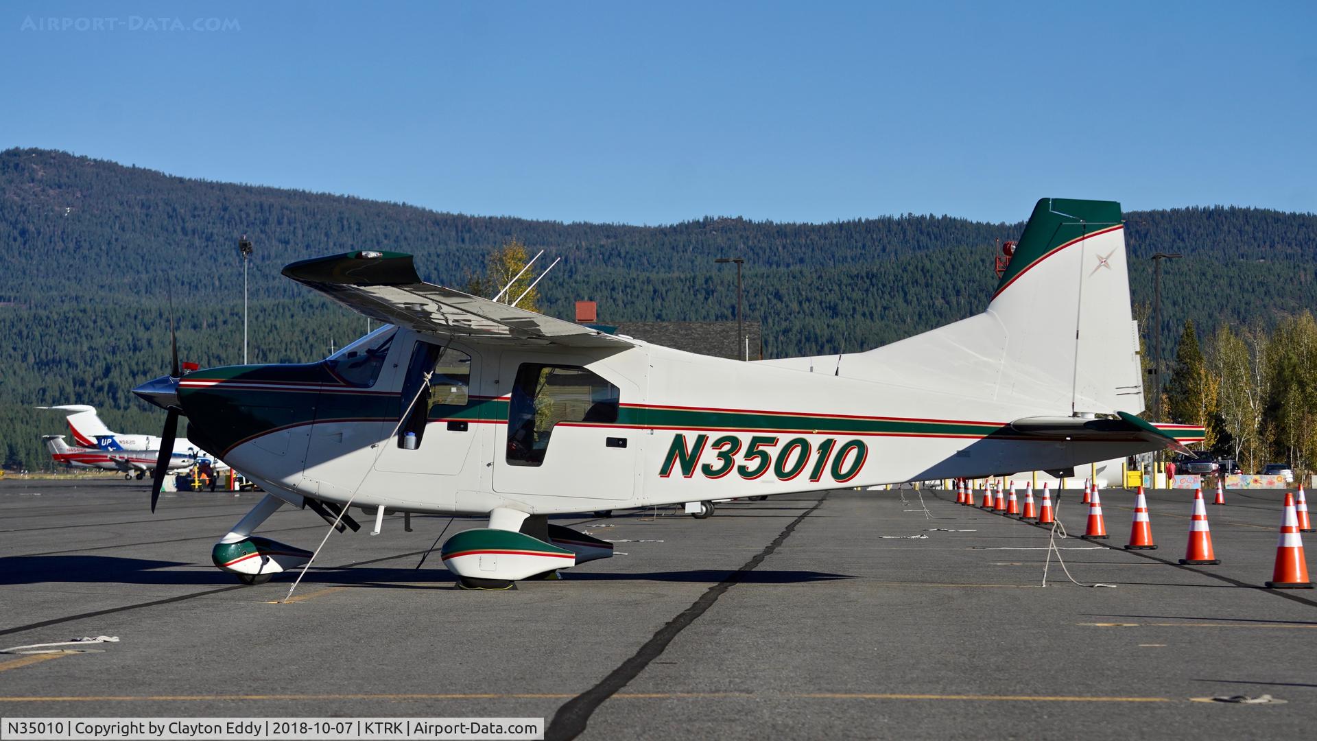 N35010, 2012 Found FBA-2C3 C/N 310, Truckee Airport California 2018.