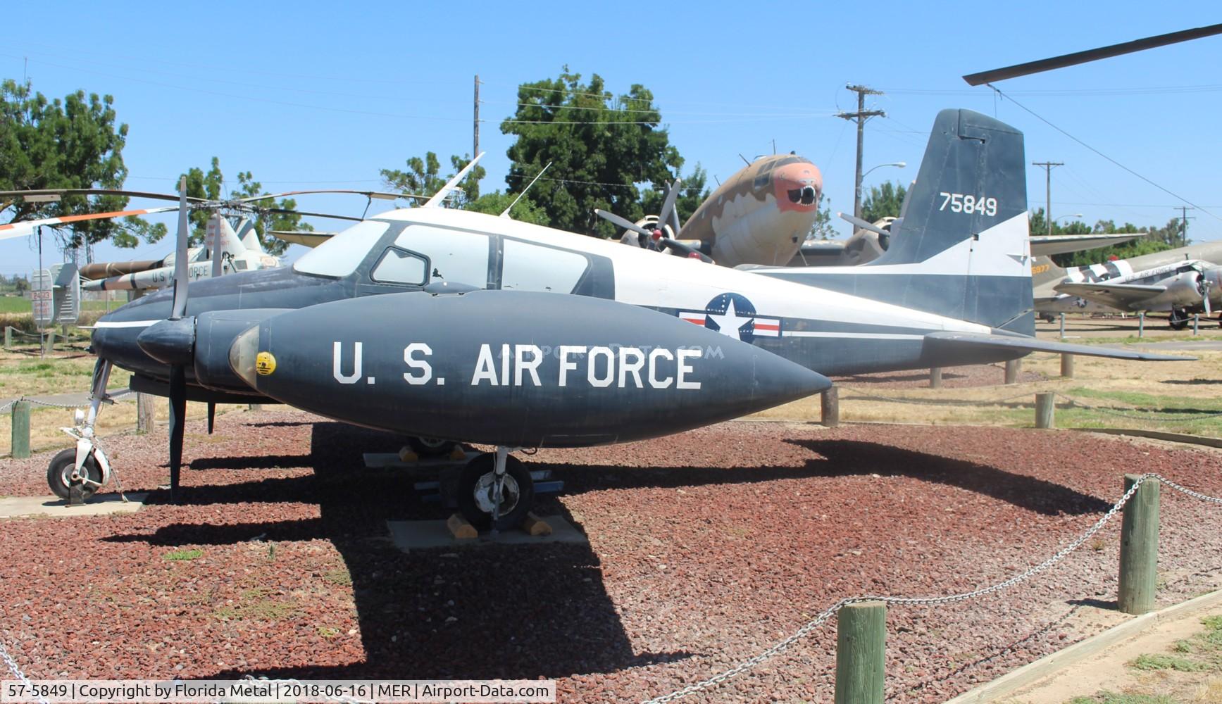 57-5849, 1957 Cessna U-3A Blue Canoe (310A) C/N 38004, U-3A Blue Canoe