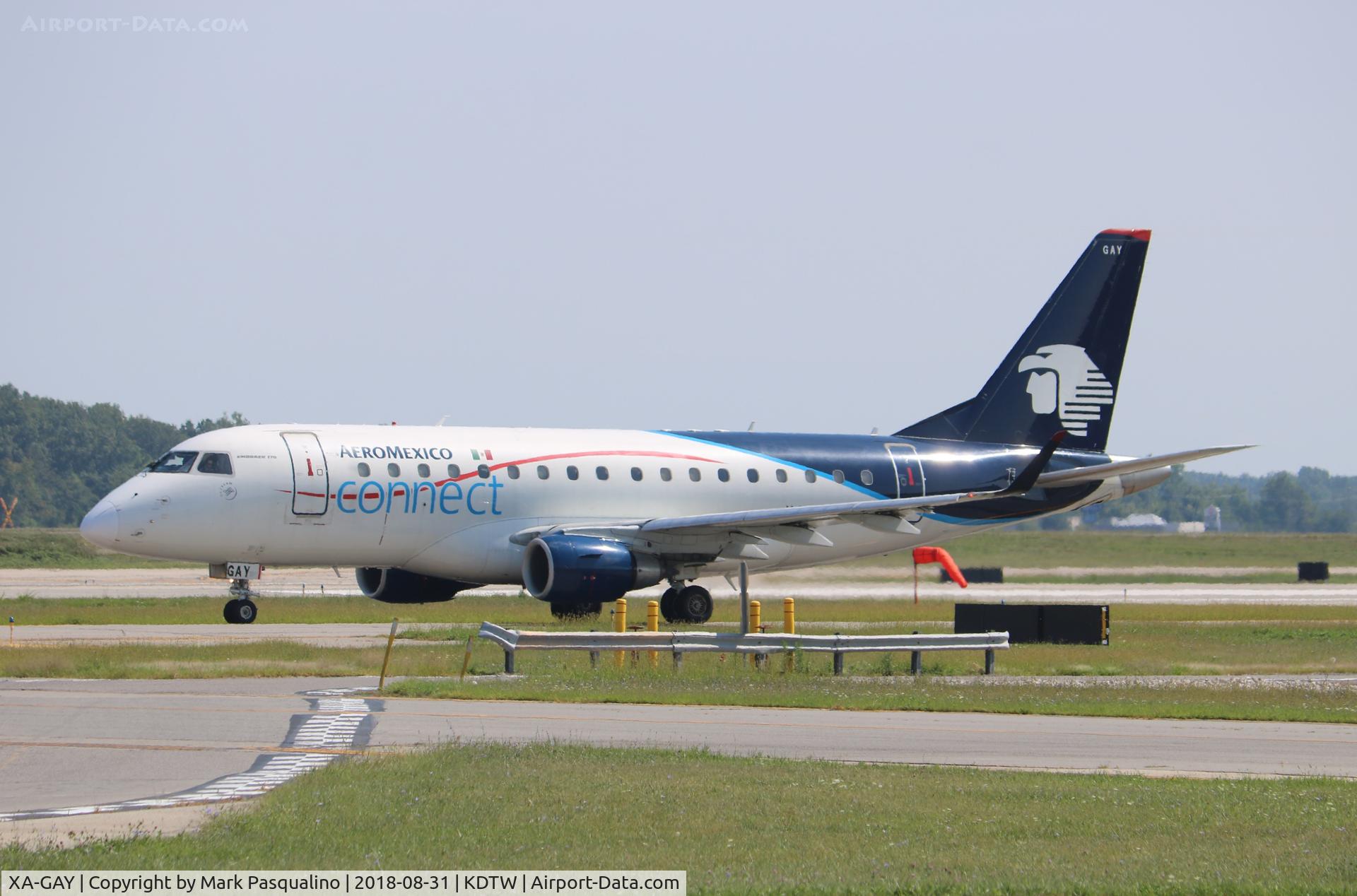 XA-GAY, 2006 Embraer 170LR (ERJ-170-100LR) C/N 1700087, ERJ-170-100LR