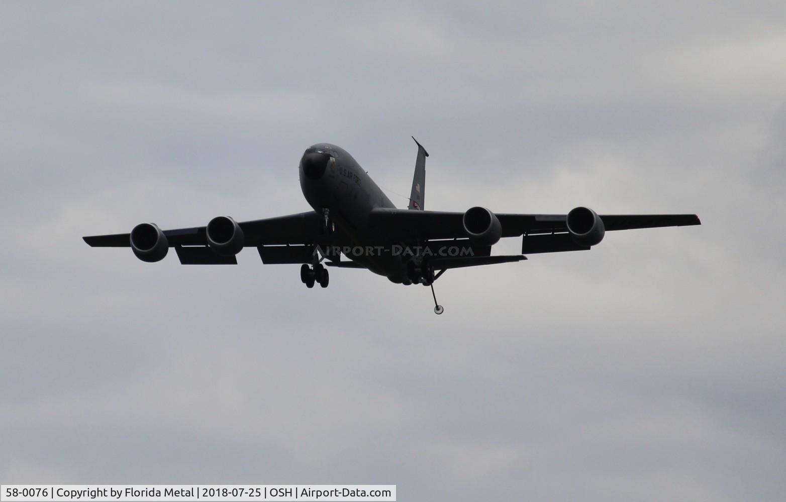 58-0076, 1958 Boeing KC-135R Stratotanker C/N 17821, KC-135R
