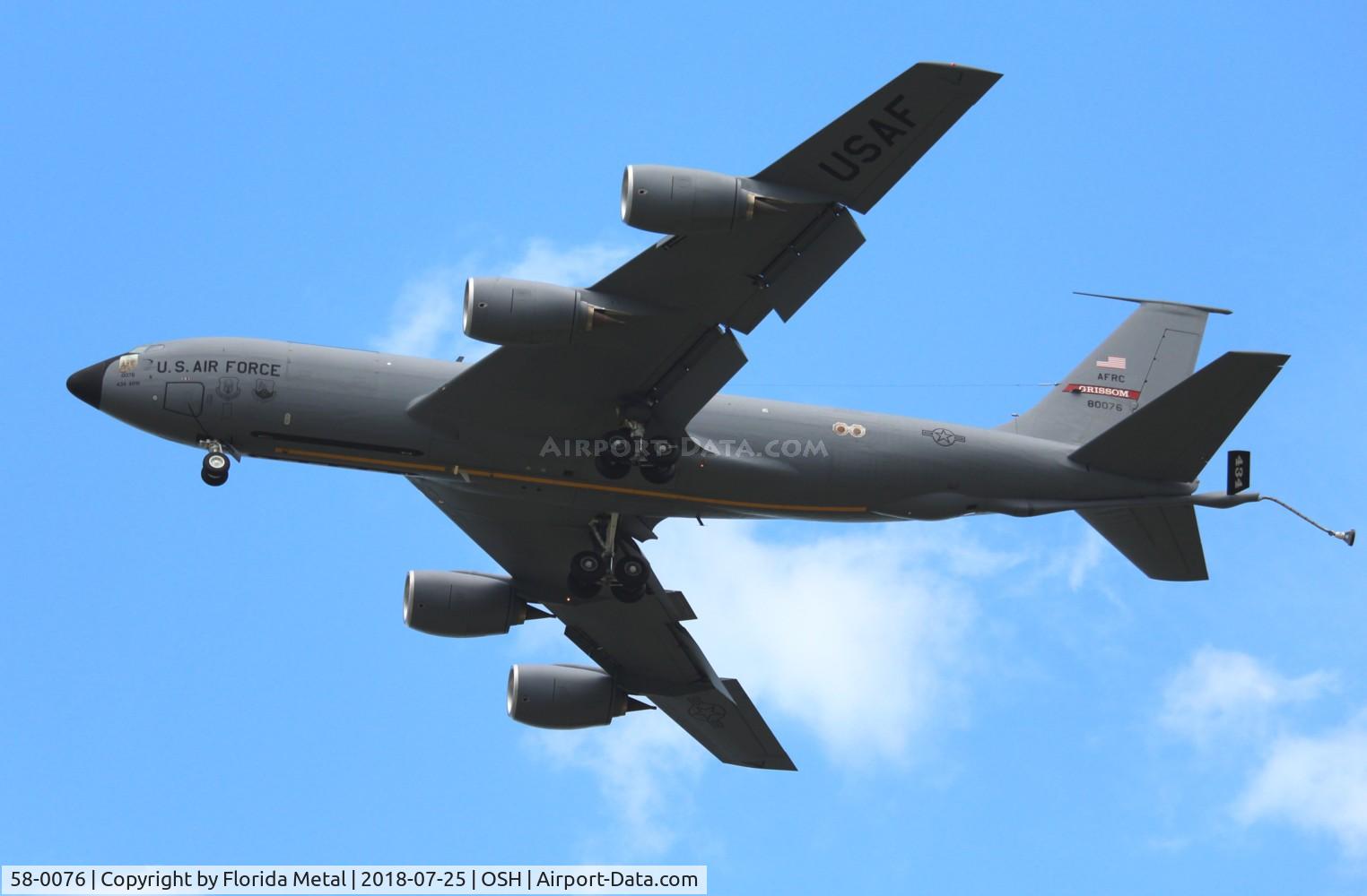 58-0076, 1958 Boeing KC-135R Stratotanker C/N 17821, KC-135R