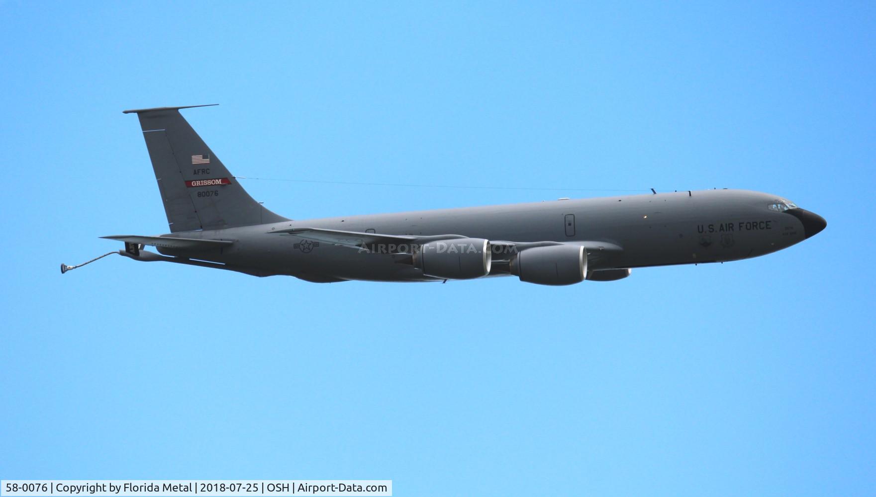 58-0076, 1958 Boeing KC-135R Stratotanker C/N 17821, KC-135R