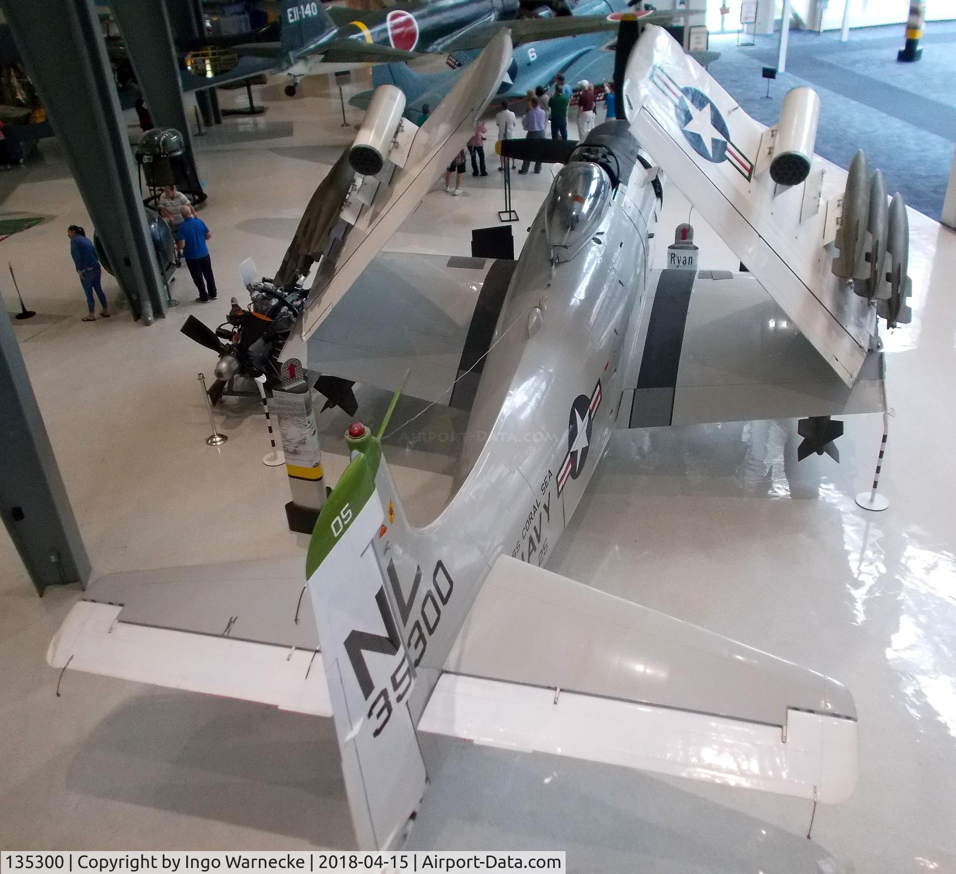 135300, Douglas A-1H Skyraider C/N 9944, Douglas AD-6 (A-1H) Skyraider at the NMNA, Pensacola FL