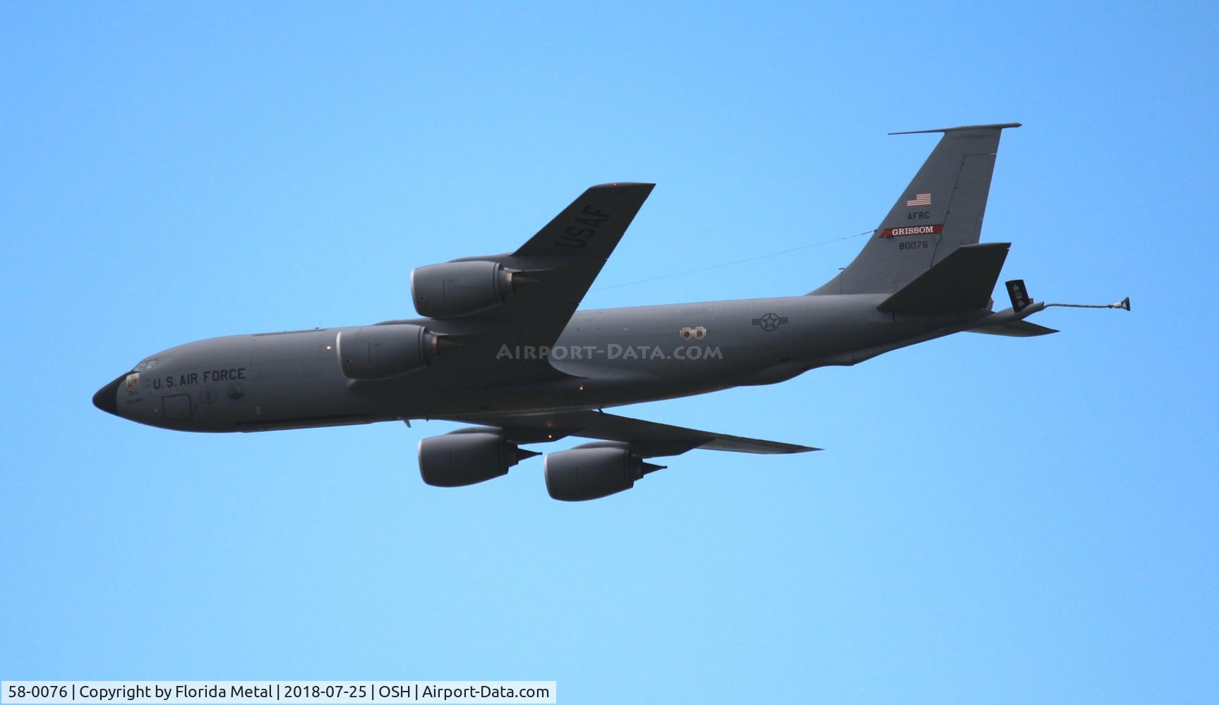 58-0076, 1958 Boeing KC-135R Stratotanker C/N 17821, KC-135R