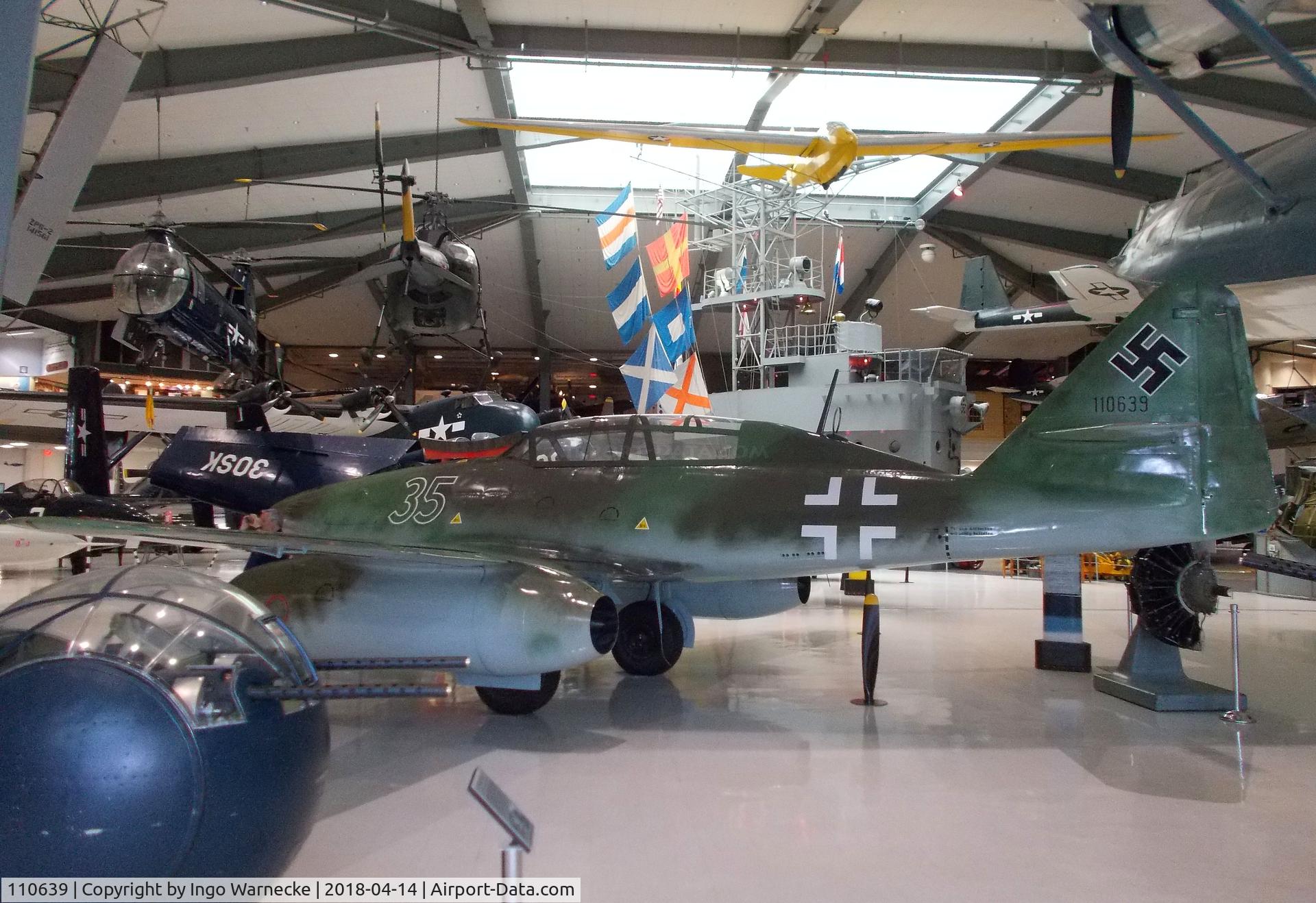 110639, 1942 Messerschmitt Me-262B-1a Schwalbe C/N 110639, Messerschmitt Me 262B-1a at the NMNA, Pensacola FL