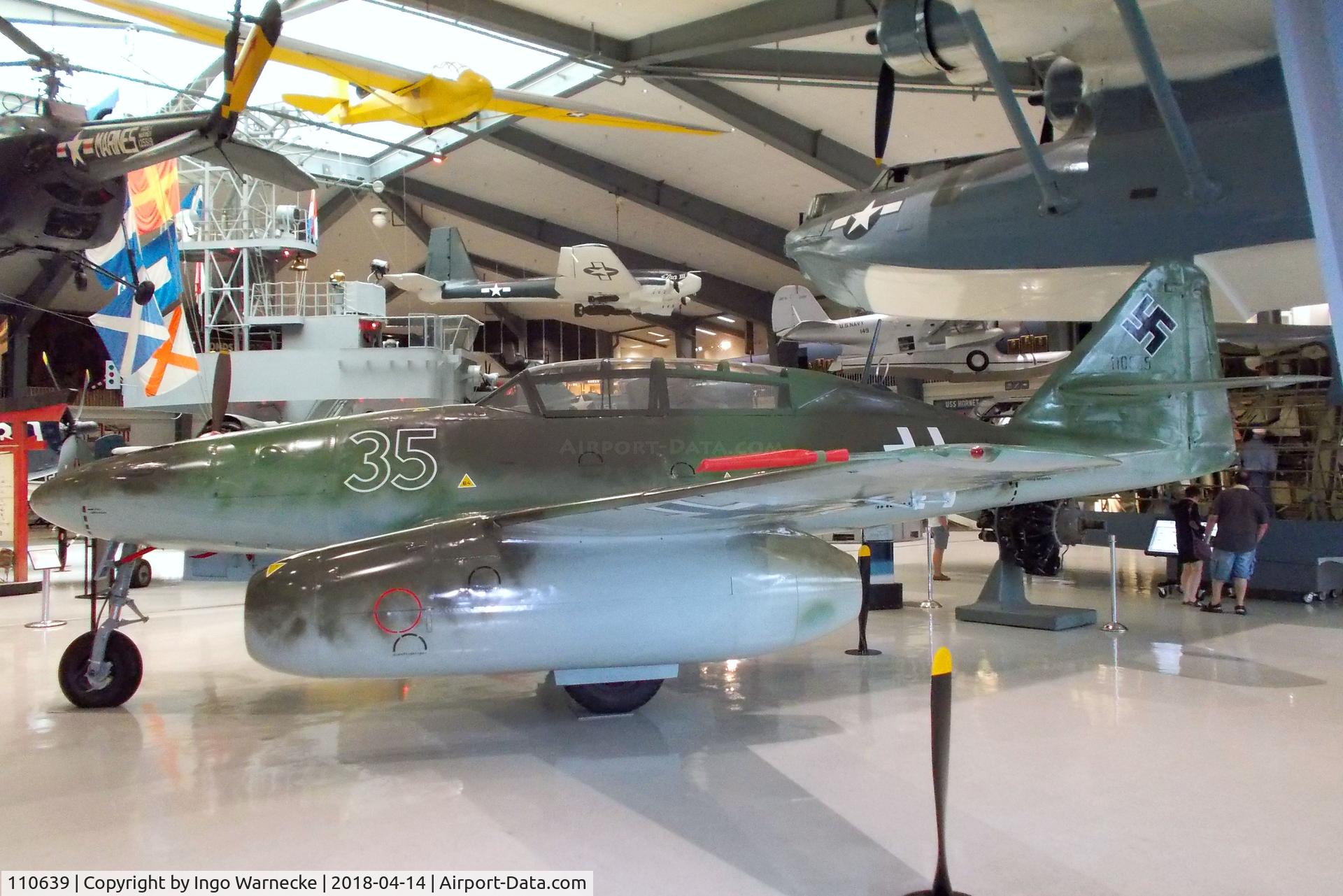 110639, 1942 Messerschmitt Me-262B-1a Schwalbe C/N 110639, Messerschmitt Me 262B-1a at the NMNA, Pensacola FL