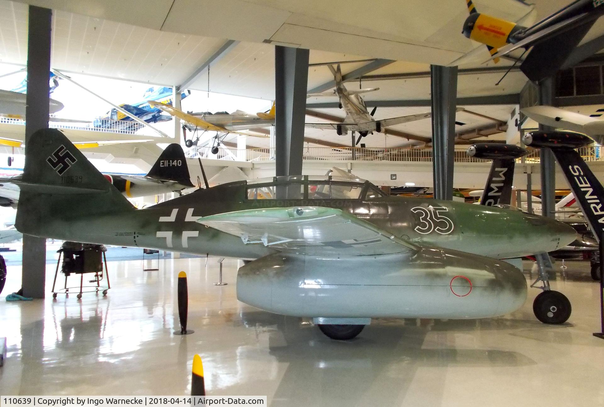 110639, 1942 Messerschmitt Me-262B-1a Schwalbe C/N 110639, Messerschmitt Me 262B-1a at the NMNA, Pensacola FL