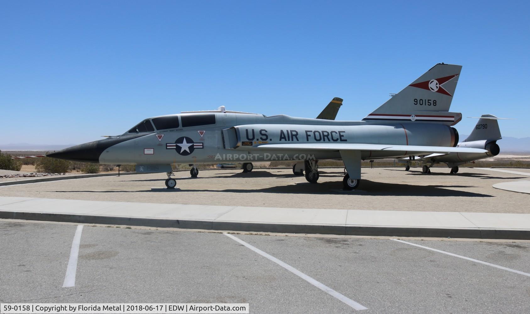 59-0158, 1959 Convair QF-106B Delta Dart C/N 8-32-10, QF-106B