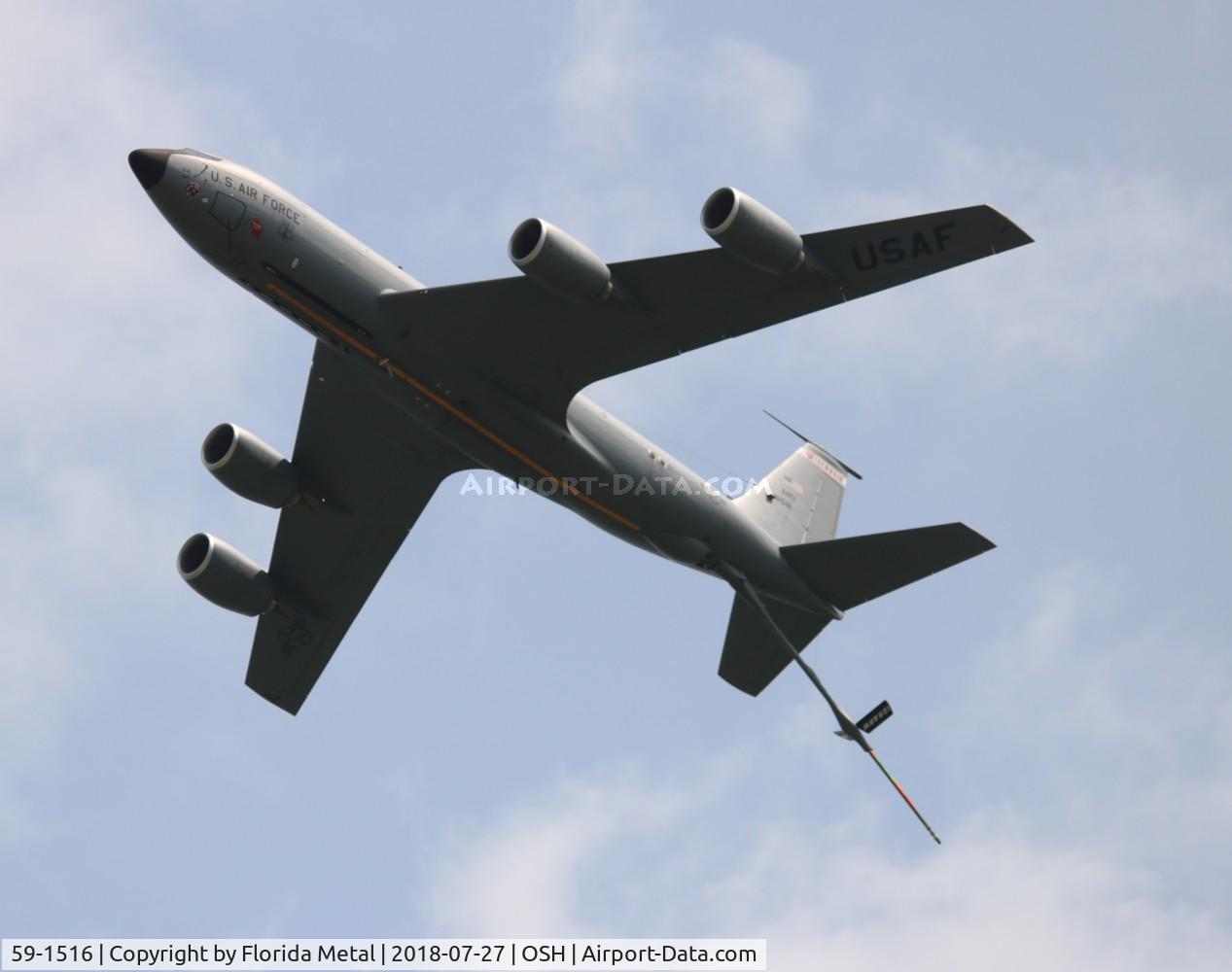 59-1516, 1959 Boeing KC-135R Stratotanker C/N 18004, KC-135R