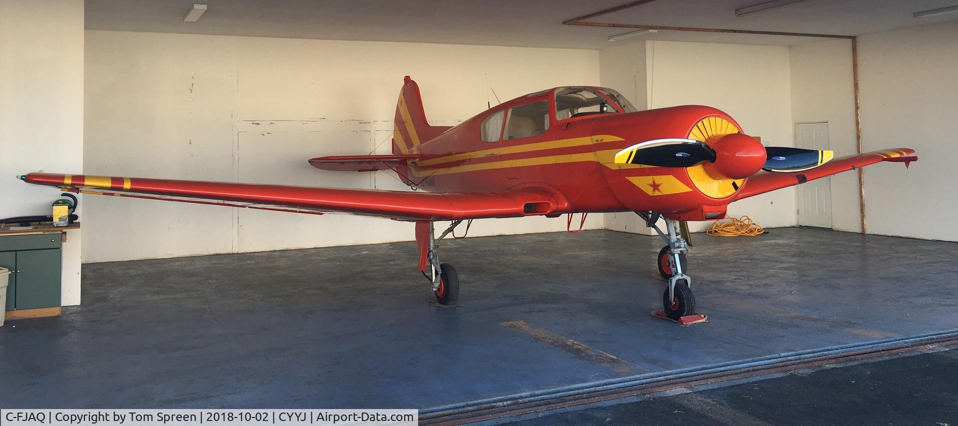 C-FJAQ, 1977 Yakovlev Yak-18T C/N 7201014, C-FJAQ in Victoria BC, Canada, October 2018