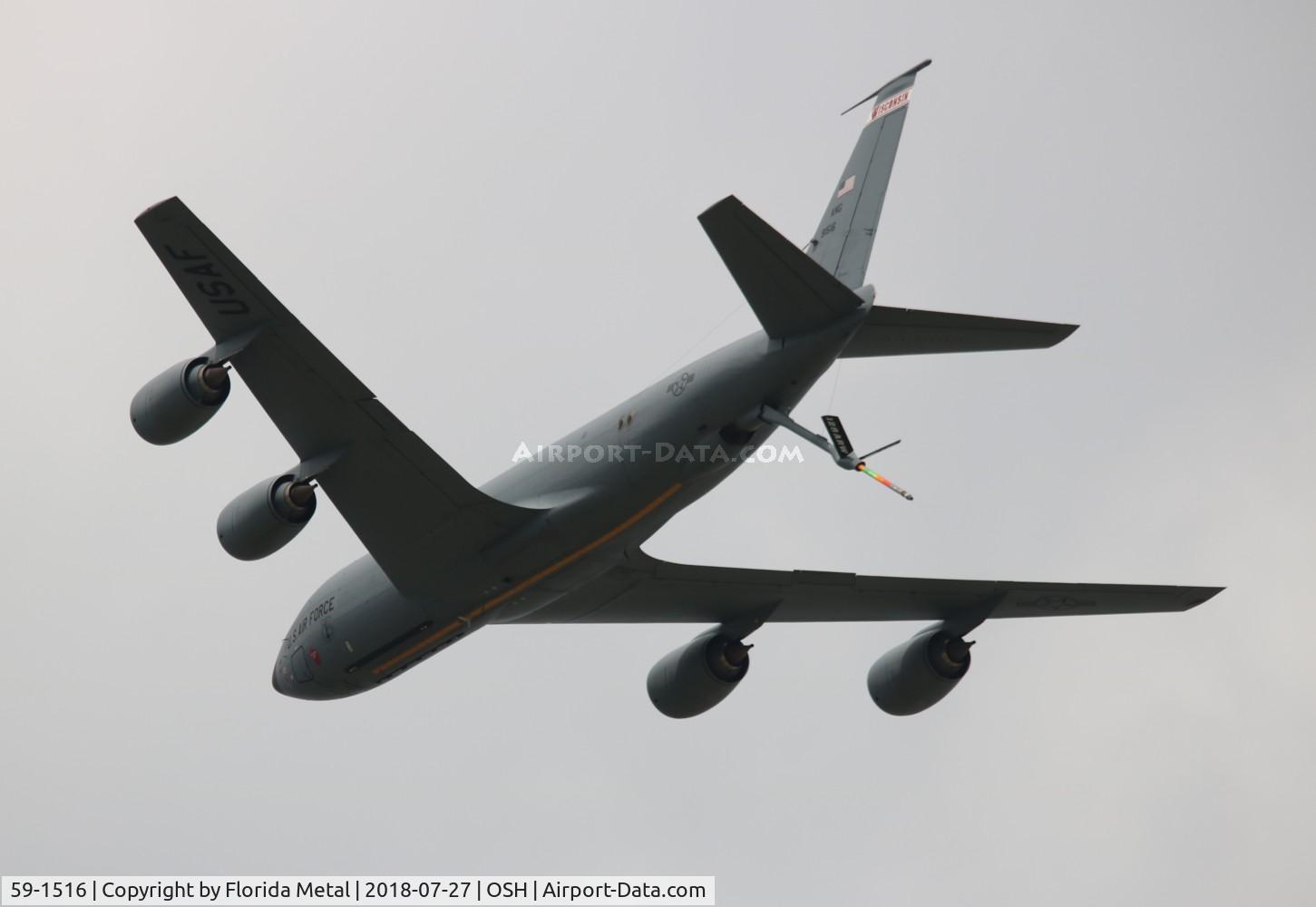 59-1516, 1959 Boeing KC-135R Stratotanker C/N 18004, KC-135R