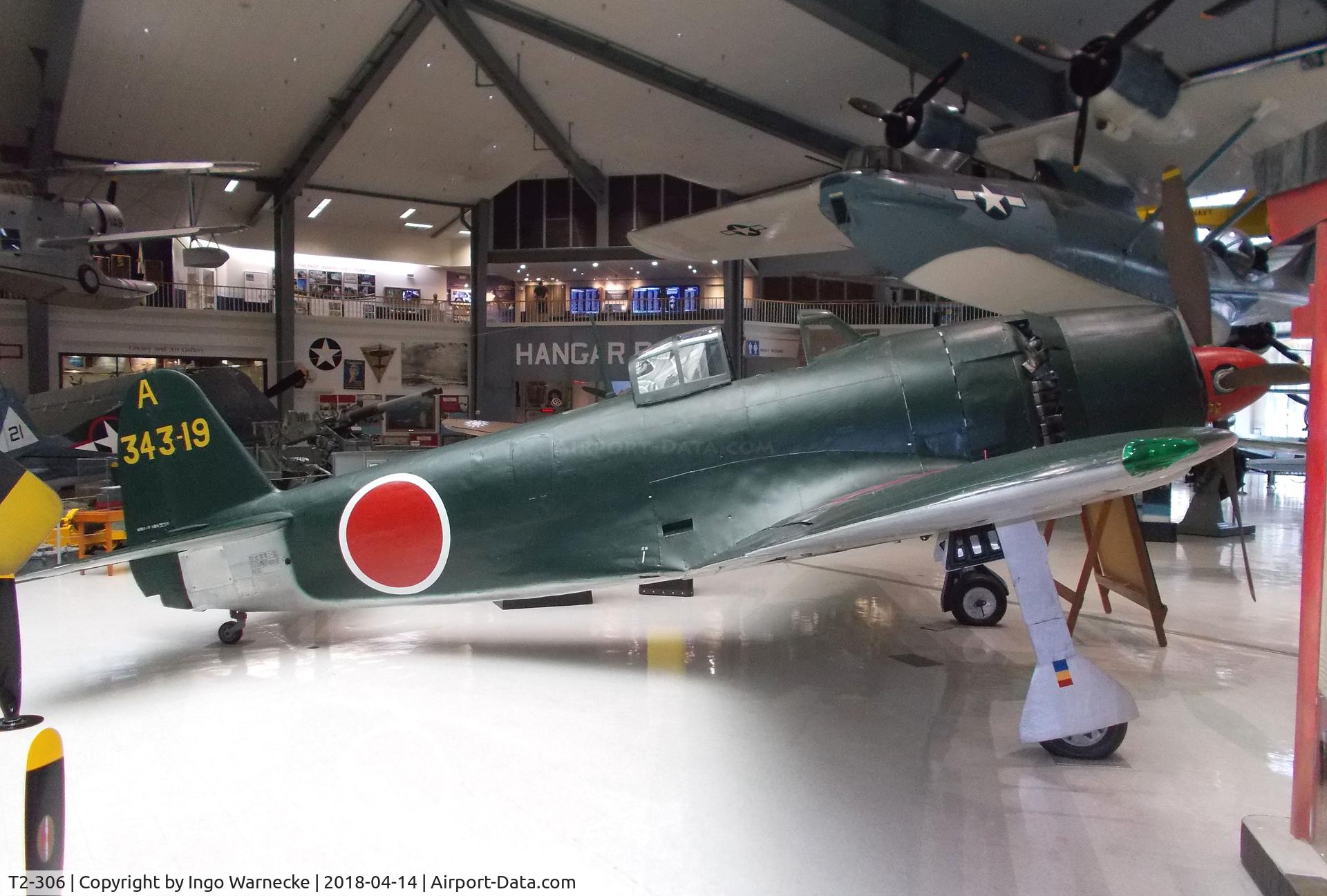 T2-306, 1945 Kawanishi N1K2-J Shiden Kai C/N 5128, Kawanishi N1K2-J Shiden Kai GEORGE at the NMNA, Pensacola FL