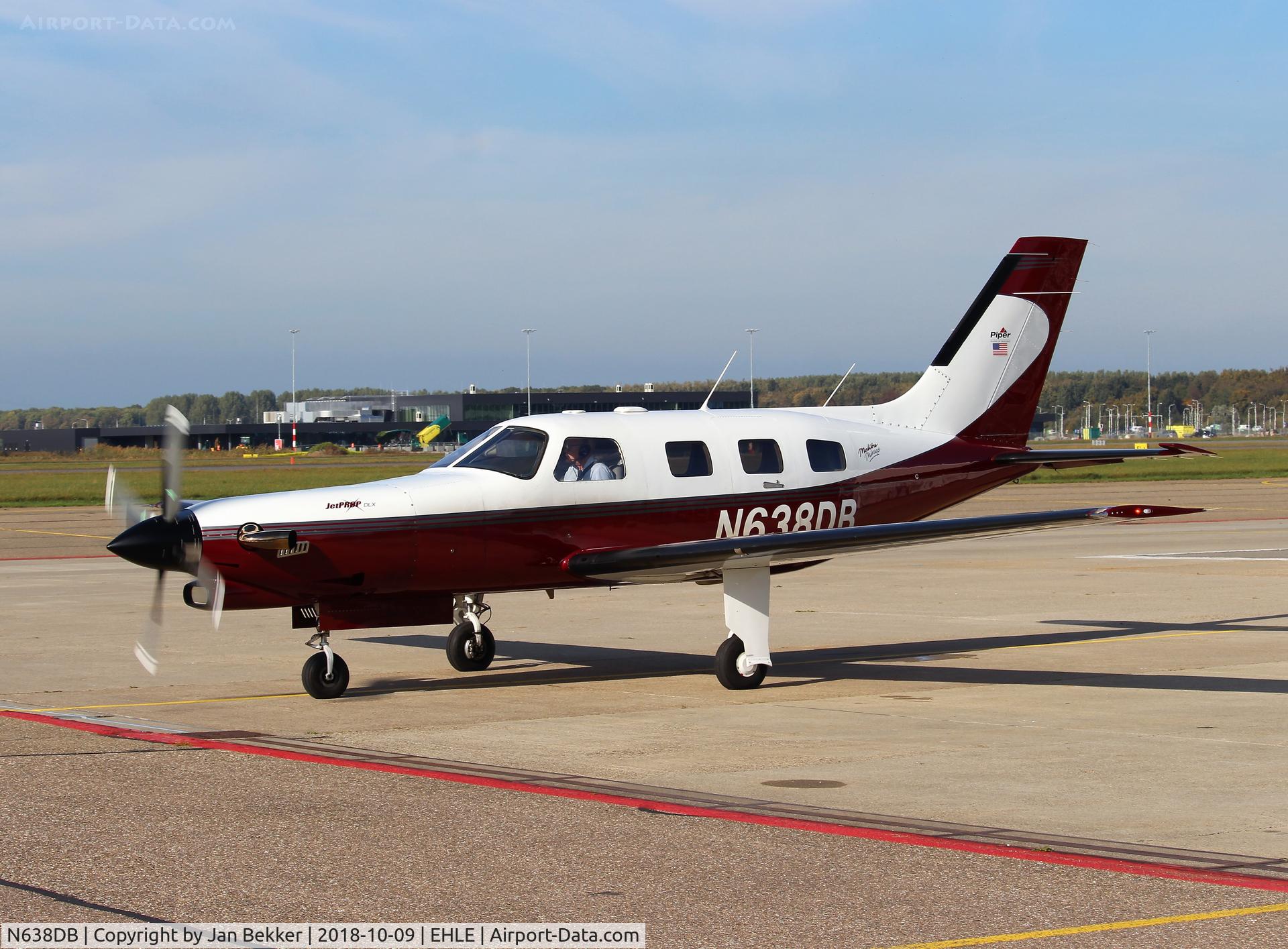 N638DB, 2000 Piper PA-46-350P Malibu Mirage C/N 4636248, Lelystad Airport