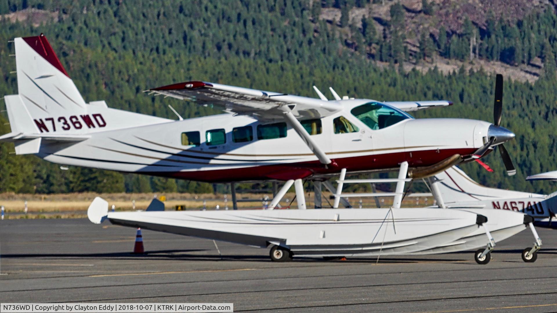 N736WD, 2005 Cessna 208 C/N 20800392, Truckee Airport California 2018.