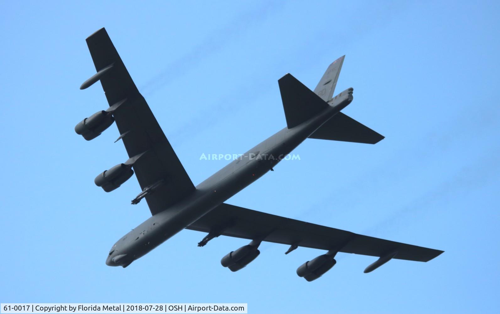 61-0017, 1961 Boeing B-52H Stratofortress C/N 464444, B-52H