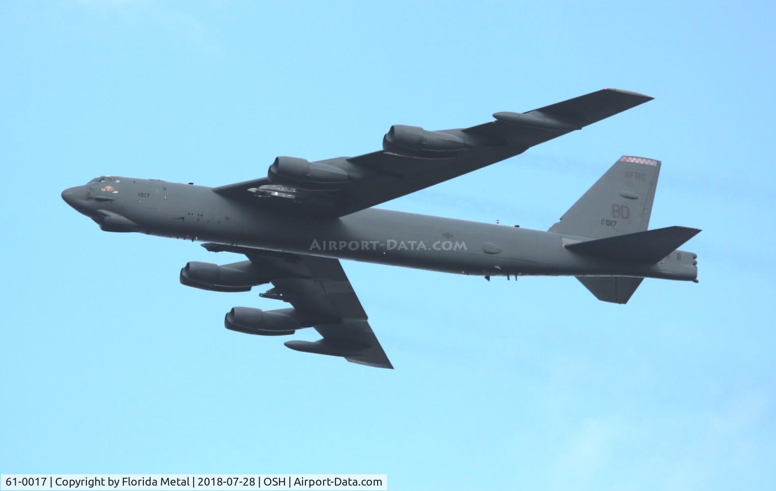 61-0017, 1961 Boeing B-52H Stratofortress C/N 464444, B-52H