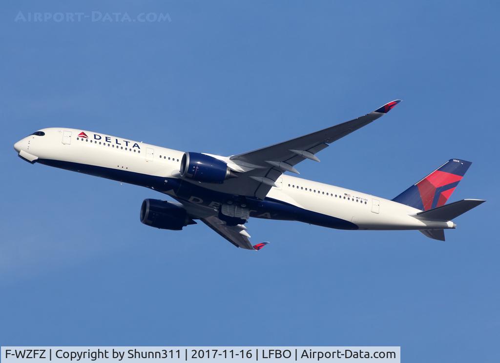 F-WZFZ, 2017 Airbus A350-941 C/N 0160, C/n 160 - To be N504DN