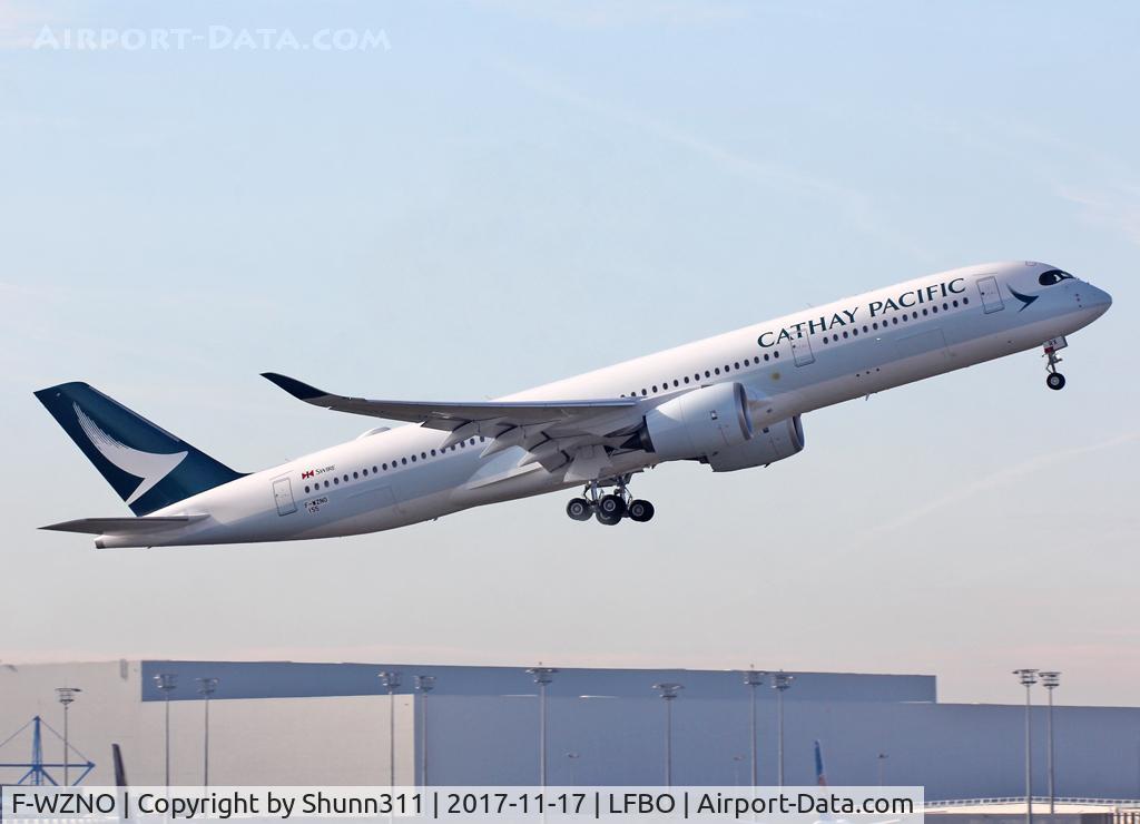 F-WZNO, 2017 Airbus A350-941 C/N 0155, C/n 0155 - To be B-LRX