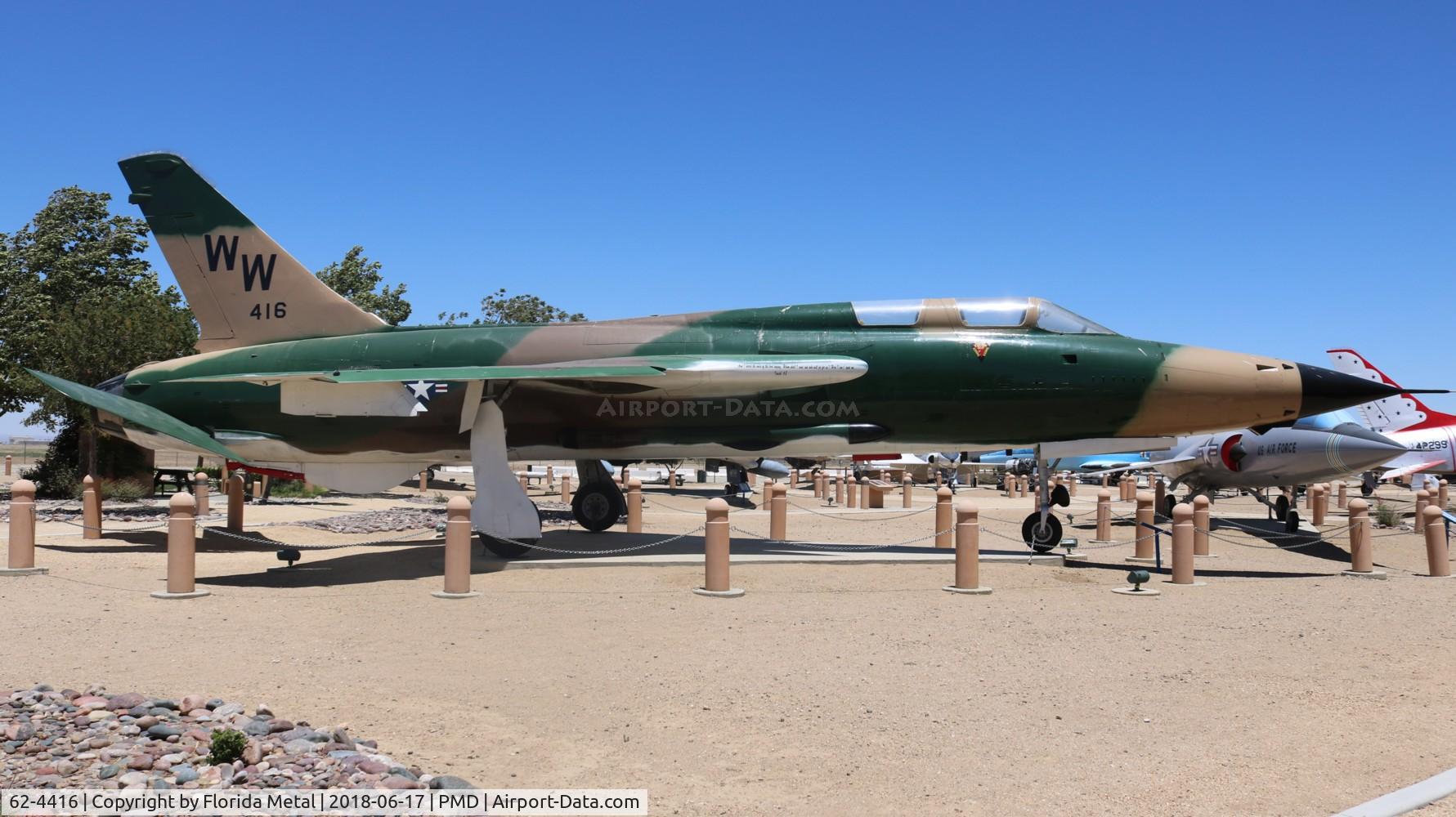 62-4416, 1962 Republic F-105G Thunderchief C/N F5, F-105G