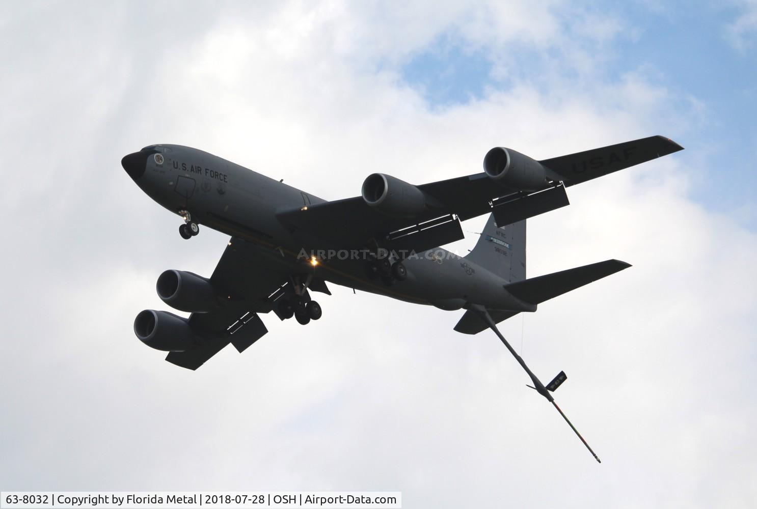 63-8032, 1963 Boeing KC-135R Stratotanker C/N 18649, KC-135R
