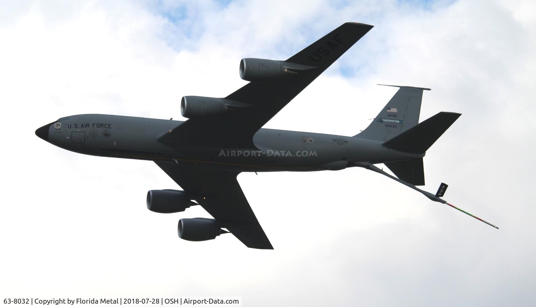 63-8032, 1963 Boeing KC-135R Stratotanker C/N 18649, KC-135R