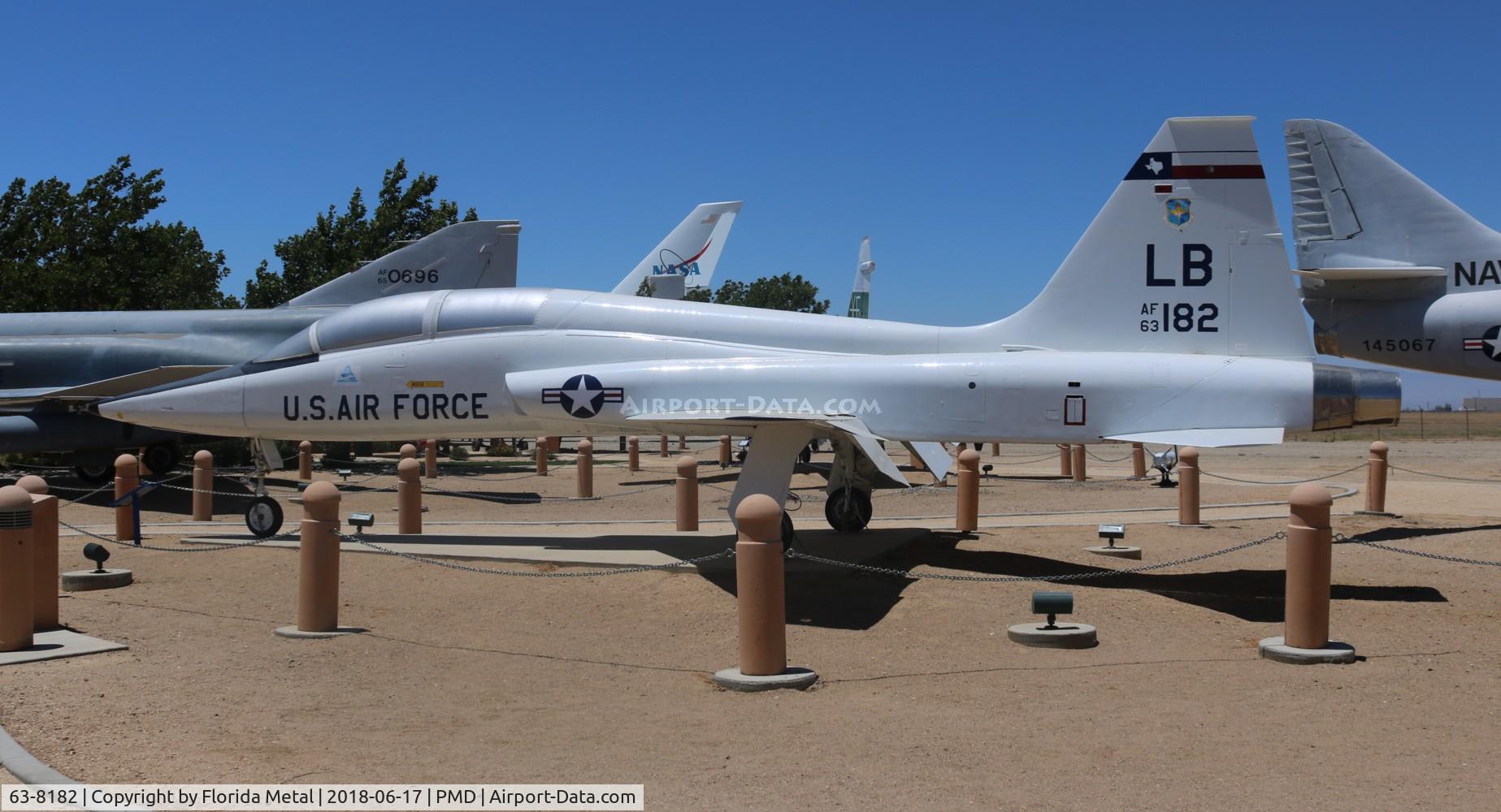 63-8182, 1963 Northrop T-38A-50-NO Talon C/N N.5529, T-38A