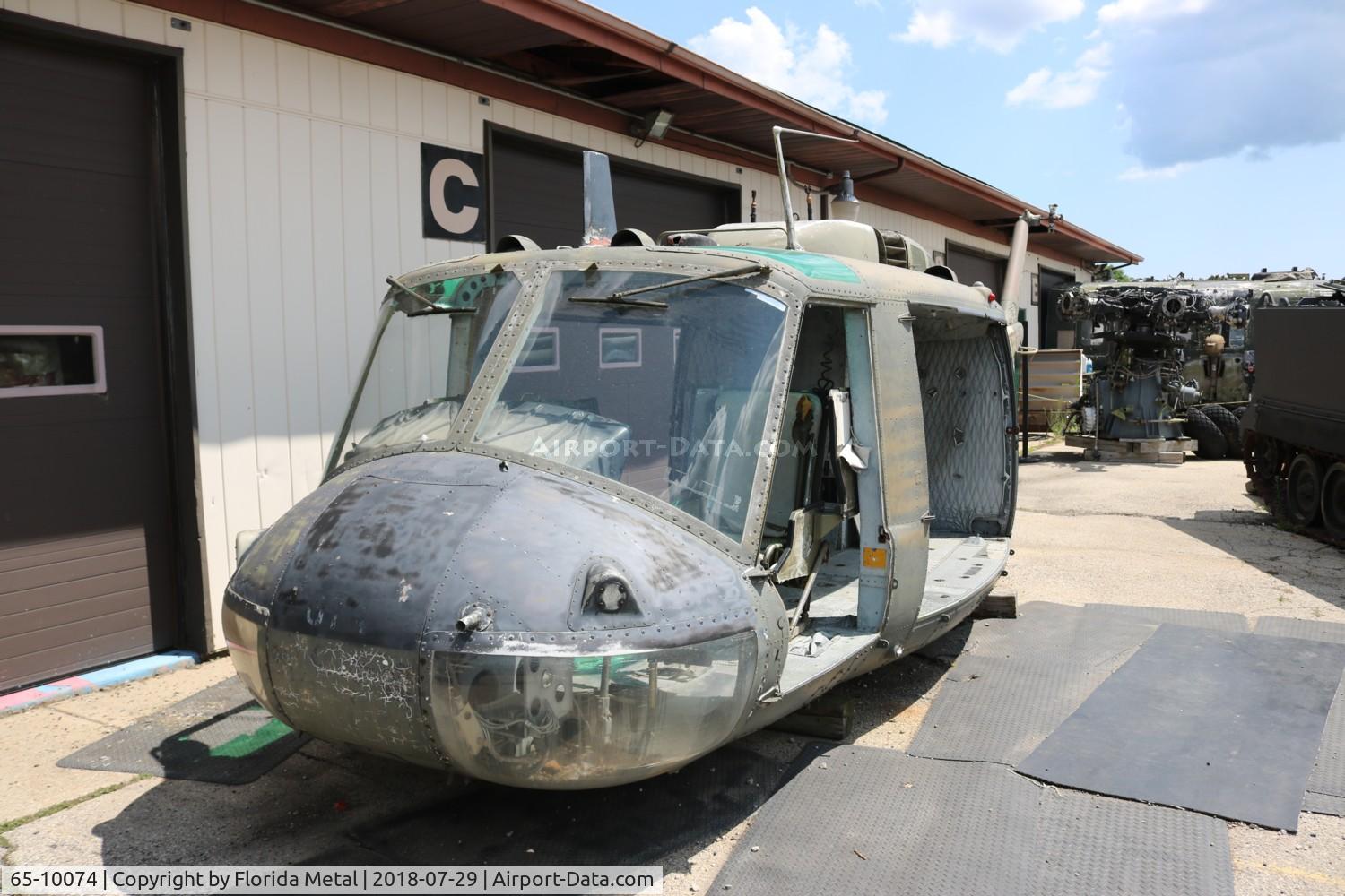 65-10074, 1965 Bell UH-1H Iroquois C/N 5118, UH-1H at Russell Museum