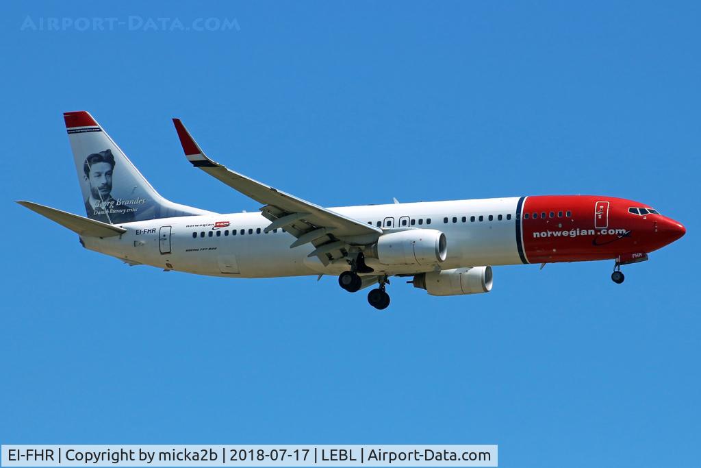 EI-FHR, 2010 Boeing 737-8JP C/N 39045, Landing