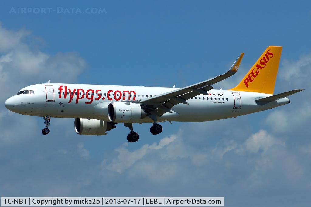 TC-NBT, 2018 Airbus A320-251N C/N 8214, Landing