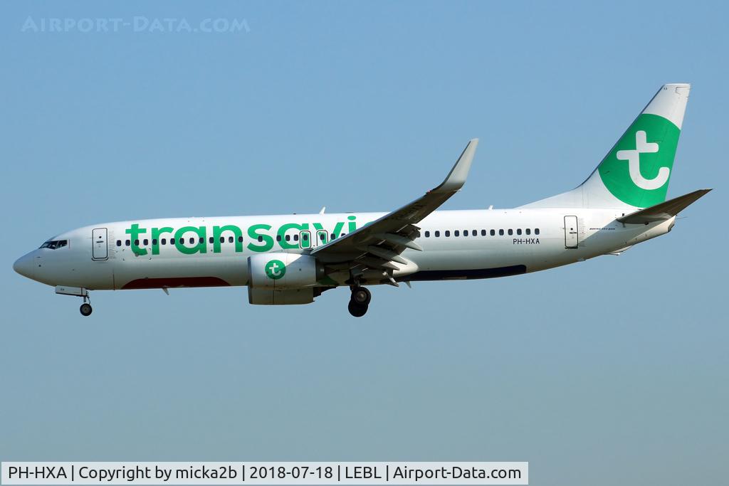 PH-HXA, 2016 Boeing 737-8K2 C/N 62149, Landing
