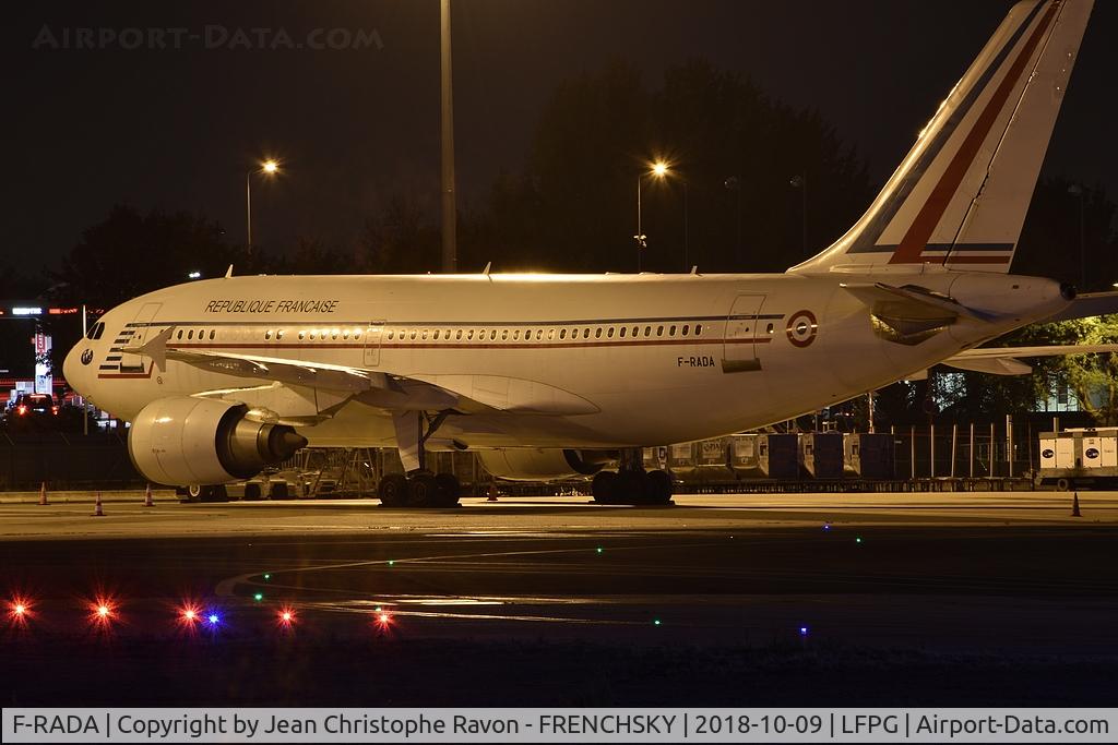 F-RADA, 1987 Airbus A310-304 C/N 421, COTAM at CDG T1