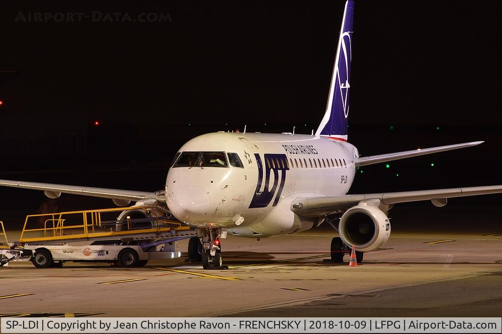 SP-LDI, 2005 Embraer 170LR (ERJ-170-100LR) C/N 17000073, LOT at CDG T1