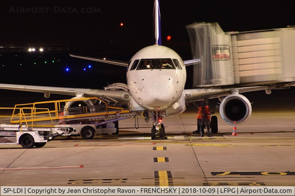 SP-LDI, 2005 Embraer 170LR (ERJ-170-100LR) C/N 17000073, LOT at CDG T1