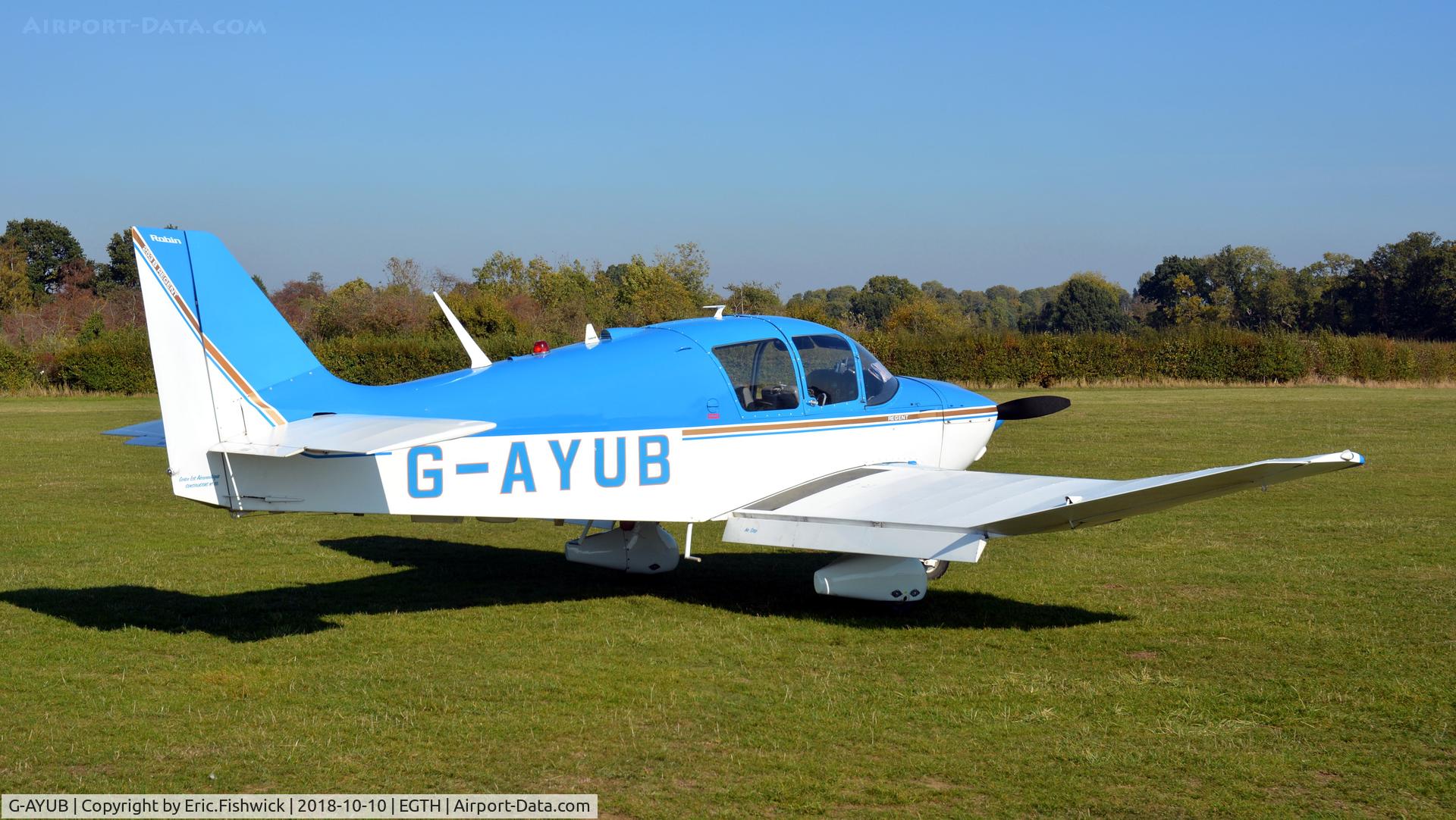 G-AYUB, 1971 Robin DR-253B Regent C/N 185, 2. G-AYUB at The Shuttleworth Collection, Oct. 2018.