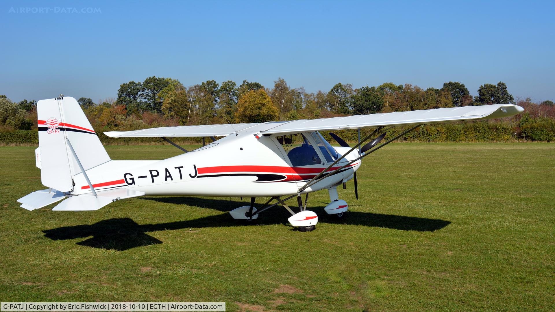 G-PATJ, 2015 Comco Ikarus C42 FB80 Bravo C/N 1509-7421, 2. G-PATJ at The Shuttleworth Collection, Oct. 2018.