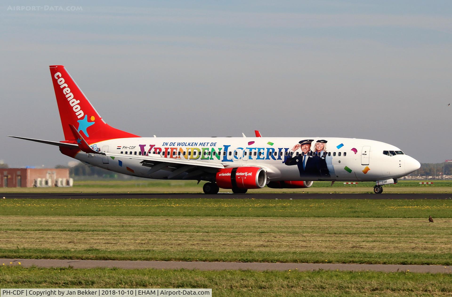 PH-CDF, 1999 Boeing 737-804 C/N 28227, Schiphol Amsterdam