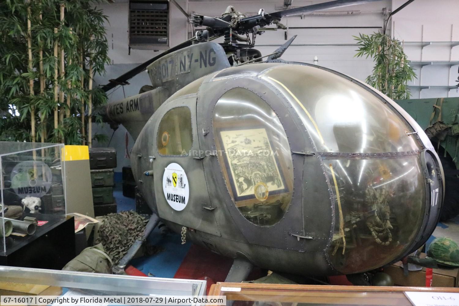 67-16017, 1967 Hughes OH-6A Cayuse C/N 0402, OH-6A at Russell Museim