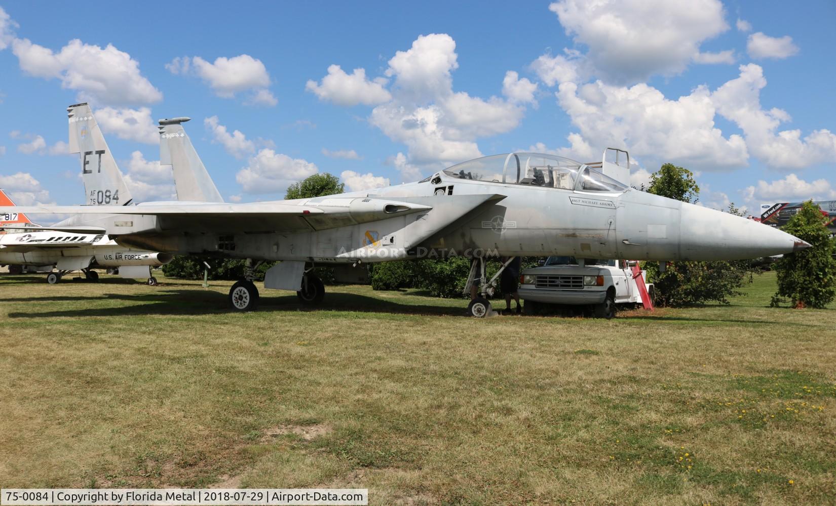 75-0084, 1975 McDonnell Douglas F-15B Eagle C/N 0143/B020, F-15B Eagle at Russell