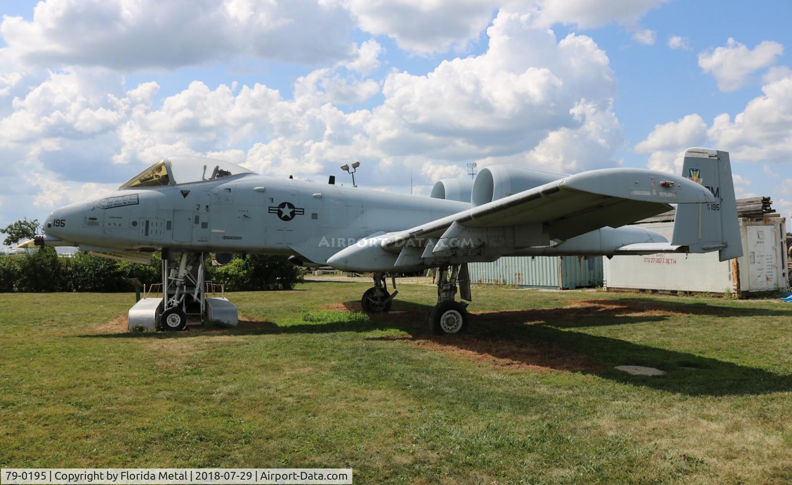 79-0195, Fairchild Republic A-10A Thunderbolt II C/N A10-0459, A-10 at Russell