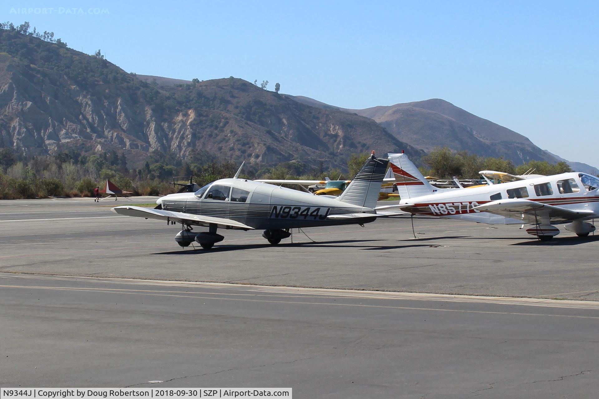 N9344J, 1966 Piper PA-28-180 Cherokee C/N 28-3442, 1966 Piper PA-28-180 CHEROKEE, Lycoming O&VO-360 180 Hp