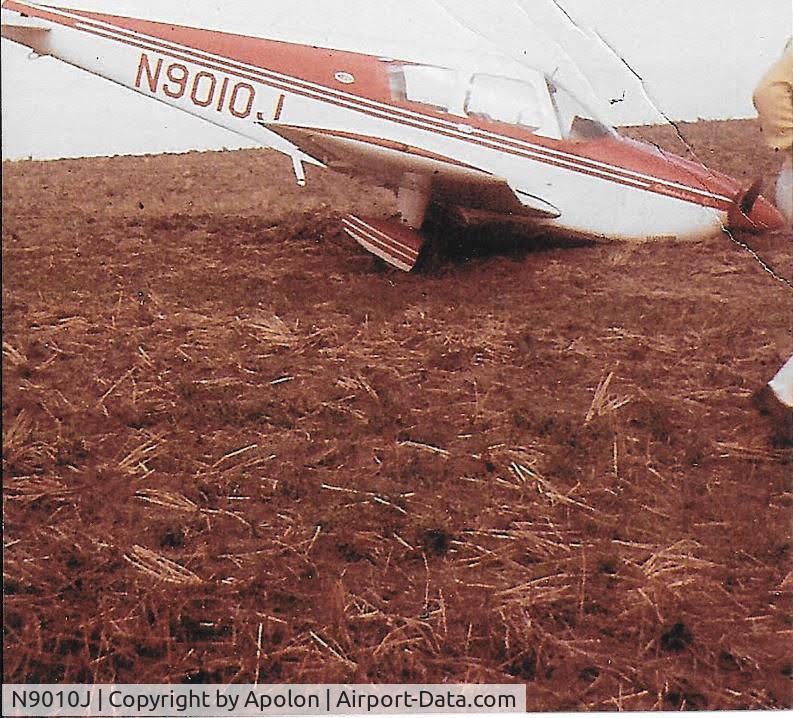 N9010J, 1966 Piper PA-28-180 C/N 28-3036, 1974 forced landing
