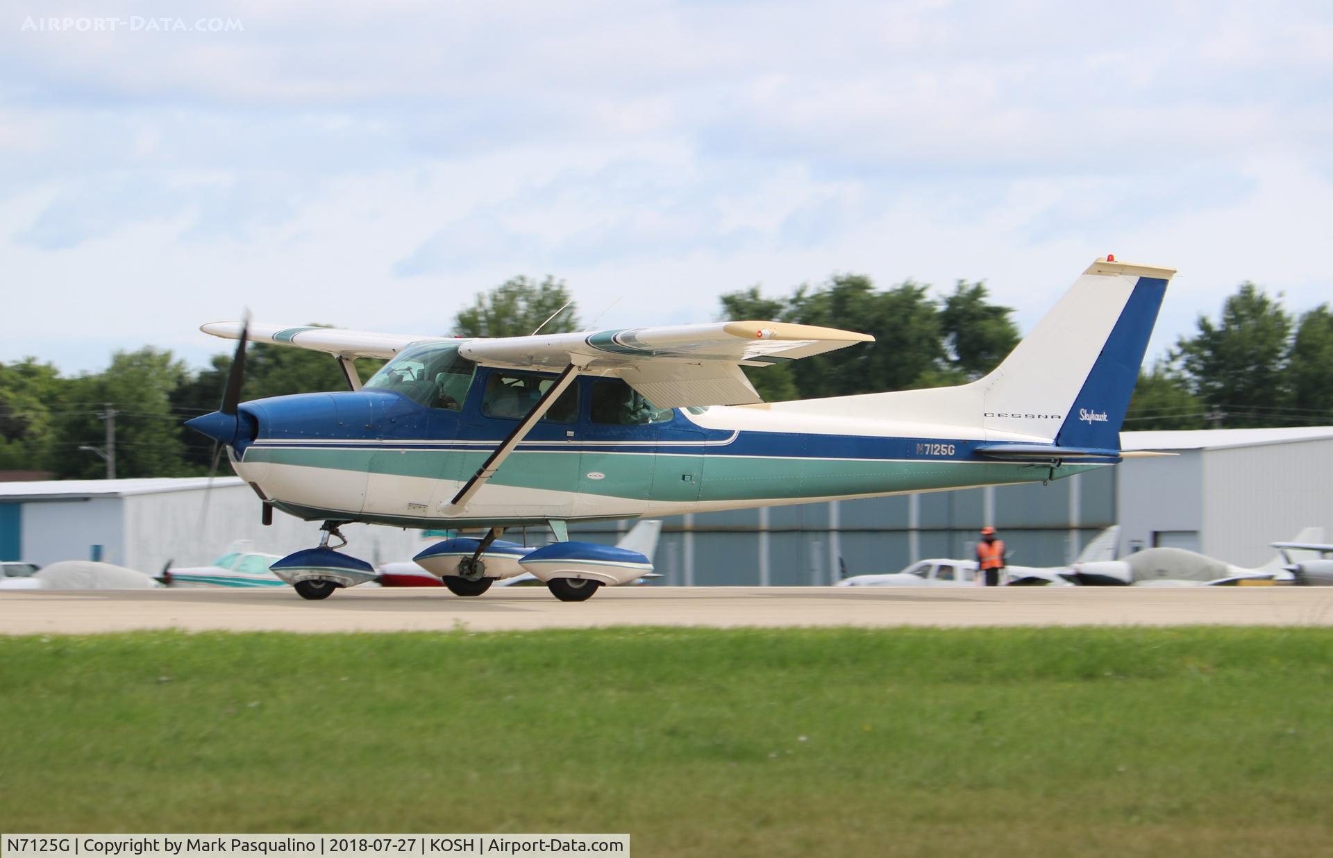 N7125G, 1969 Cessna 172K Skyhawk C/N 17258825, Cessna 172K