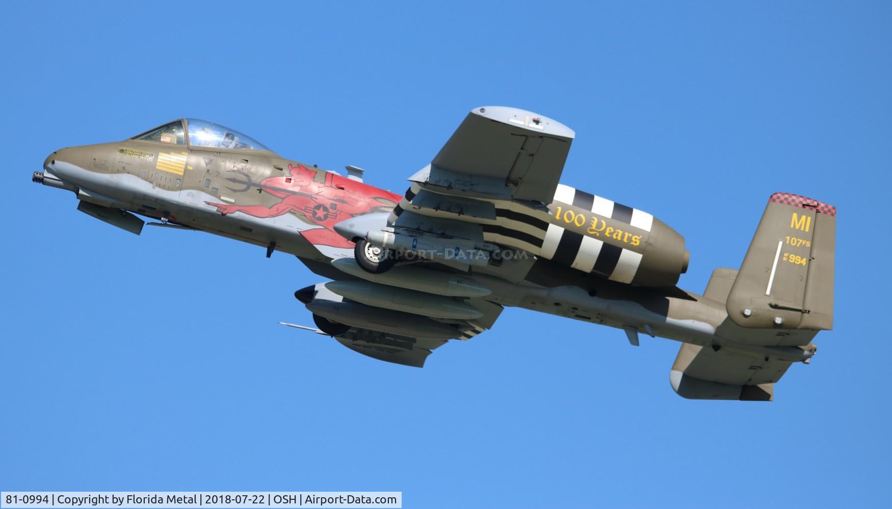 81-0994, 1981 Fairchild Republic A-10C Thunderbolt II C/N A10-0689, A-10C