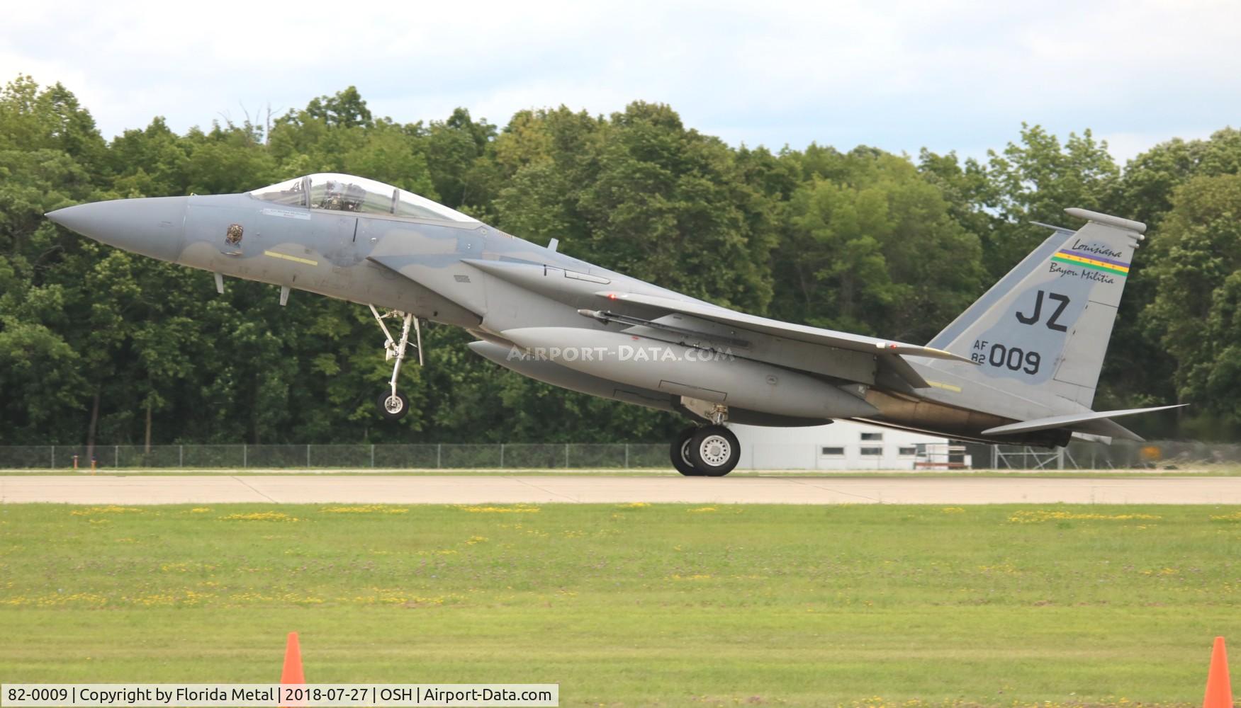 82-0009, 1982 McDonnell Douglas F-15C Eagle C/N 0820/C240, F-15C