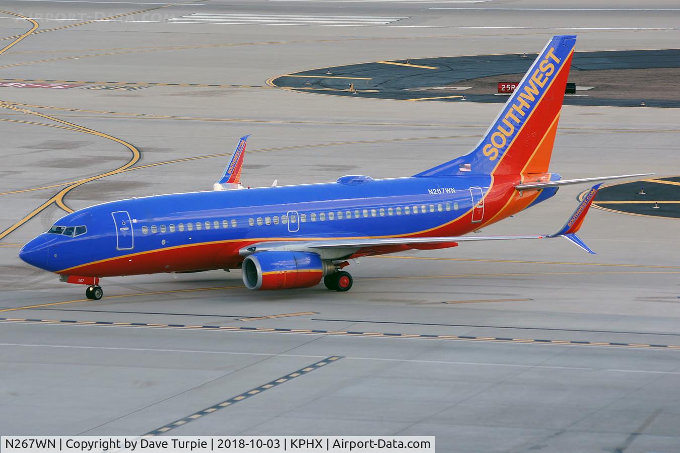 N267WN, 2007 Boeing 737-7H4 C/N 32525, No comment.