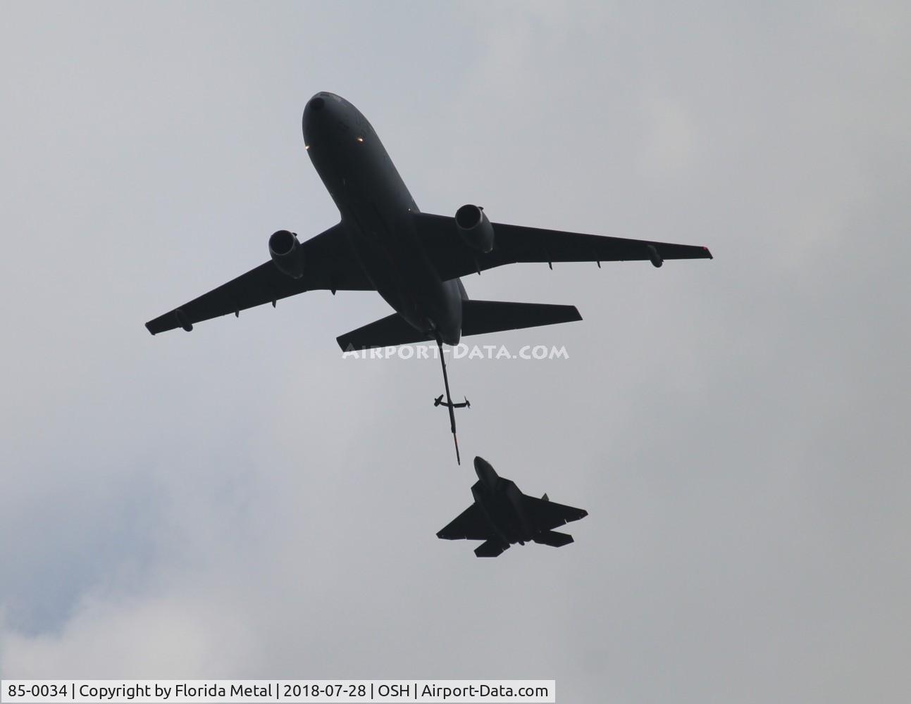 85-0034, 1985 McDonnell Douglas KC-10A Extender C/N 48239, KC-10A