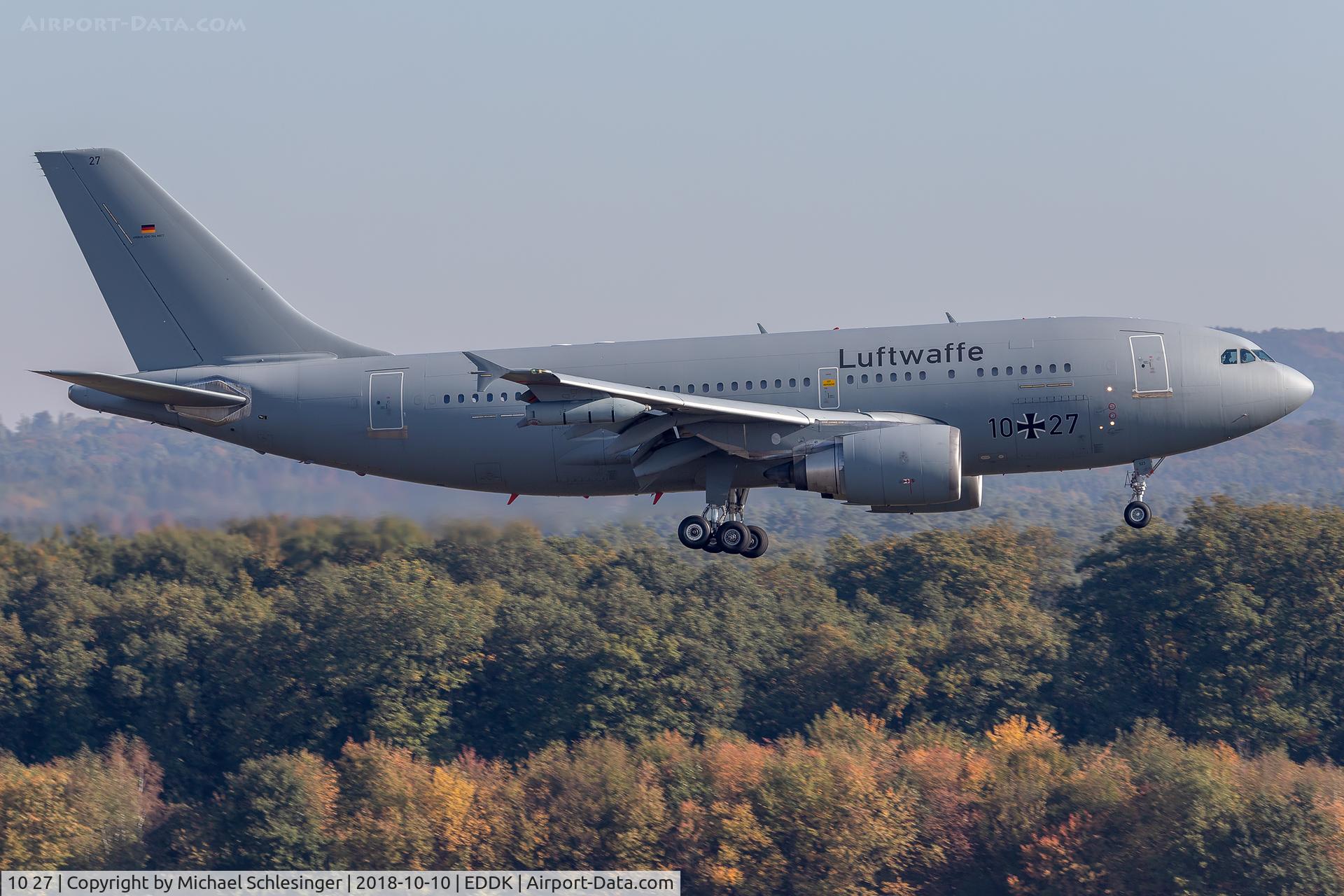 10 27, 1989 Airbus A310-304/MRTT C/N 523, 10+27 - Airbus A310-304 MRTT - German Air Force